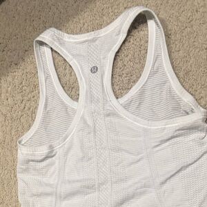 Lululemon white tank